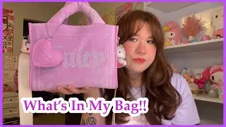 What’s In My Juicy Couture Tote 😍💜