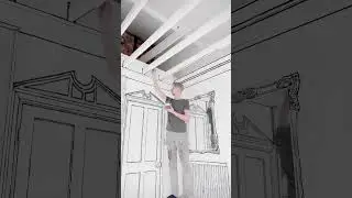 Cartoon room DIY makeover - Bland Design #ukartist #muralartist #homediy