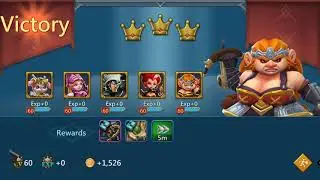 Lords Mobile Normal 8-11 (trial of the dead)