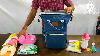 Chinmay Kids Baby Diaper Bag Usage and Capacity.