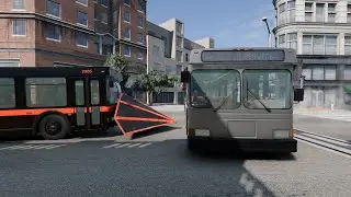 Симуляция автобусной аварии | BeamNG.drive