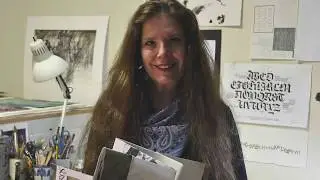 Jen Grove of Lettersong Calligraphy Studio in Louisville, Ky.