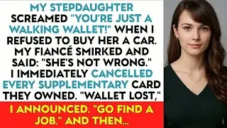 My Stepdaughter Screamed ＂You're Just A Walking Wallet!＂ When I Refused To Buy Her