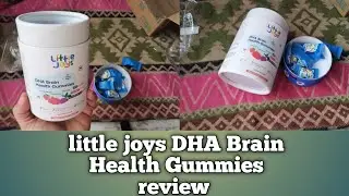 little joys DHA Brain Health Gummies review in hindi |little joys gummies