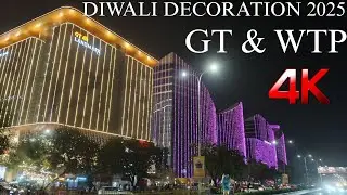 4K WTP JAIPUR DIWALI DECORATION 2025 | GT GAURAV TOWER LIGHTING | WORLD TRADE PARK JAIPUR LIGHT SHOW