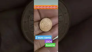 2 Euro Cents 2004 Austria Coin #ytshorts #coins