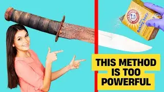 This Removes Rust From Knife Blades Like Magic
