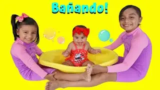 BA&Ntilde;AMOS A NUESTRA HERMANITA | Las Leoncitas Kids