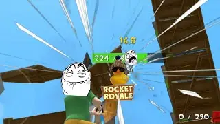 Funny moments in Rocket Royale Gameplay |#rocketroyalegameplay#DeveloperGamespireLTD