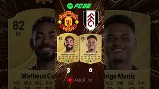 MANCHESTER UNITED VS FULHAM PREMIER LEAGUE! 📈📉😱 #premierleague  #manchesterunited  #fulham