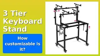 REVIEW (2025): 3 Tier Keyboard Stand. Features.