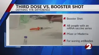 THIRD DOSE VS. BOOSTER SHOT