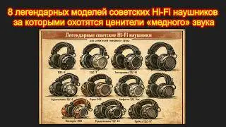 8 легендарных моделей советских Hi Fi наушников за которыми охотятся ценители &laquo;медного&raquo; звука