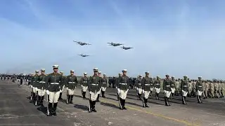 SECCIÓN ESCOLTA EN EL 110° ANIVERSARIO DE LA FUERZA AÉREA ARGENTINA