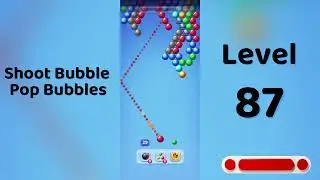 Shoot Bubble Level 87 Walkthrough | Pop Bubbles Game 🎯 | Go Answer