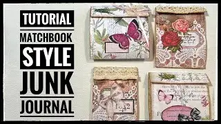 Tutorial - Matchbook Style - Junk Journal