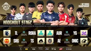 🔴 LIVE | KNOCKOUT STAGE DAY 1 | M7 World Championship | (FIL)