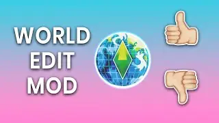 The Sims 4 - I Tried The World Edit MOD