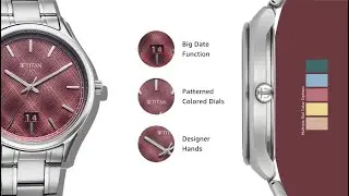 Titan Palette Of Time Analog men&rsquo;s watch|best colour full watches for men|titan watches warranty