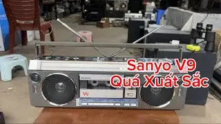 Sanyo V9 hiếm. Đẹp xuất sắc, tiếng sáng, mạnh mẽ giá 7tr cả nguồn zin.