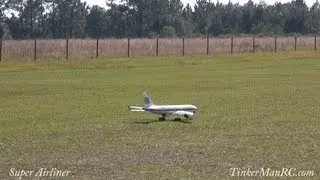 Super Airliner Flight With EDF Motor Out 2nd Flight