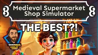 THE BEST MEDIEVAL SHOP SIM ON THE PLAYSTATION STORE?! | Medieval Supermarket Shop Simulator