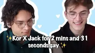 editing kor and jack like a kpop idol ship video 💀‼️