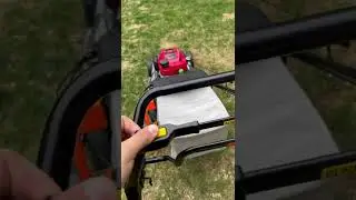 HRX217HYA Mower first looks #shorts