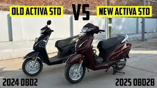 2025 New Honda Activa STD OBD2B VS Old Activa STD | New Updates ? | Price Hike Only ? 😱