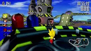 Sonic R gameplay, cool and very smart