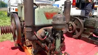 Old Engines in Japan 1950s SUGIYAMA Engine Type ST 10hp