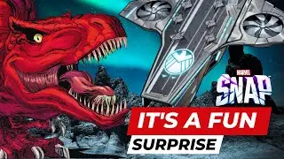 Dino-Helicarrier, Fun Deck!! - Marvel SNAP