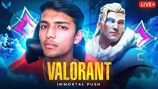 🎯 The FINAL PUSH to IMMORTAL! | Valorant Ranked Live India #Valorant #Immortal