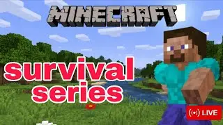 I build a epic structure in survival minecraft #minecraft #live