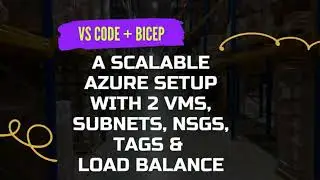Deploy a Scalable Azure Environment with Bicep | VMs, NSGs & Load Balancer