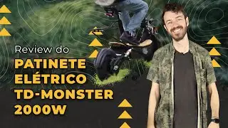 Review/Resenha - Atualiza&ccedil;&atilde;o Monster 2000W Patinete El&eacute;trico #twodogs