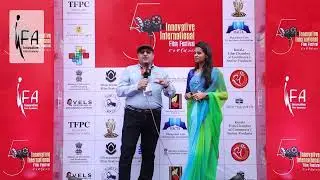 Mr. Biren Ghose, Country Head for Technicolor, India, at 5th Innovative International Film Festival