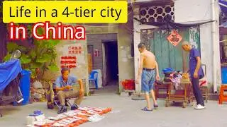 🇨🇳Walking Tour of the Slum on Peace West Street, Liuzhou, China