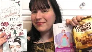#ASMR Show and Tell - Secret Santa gifts I got from Oopsy Daisy ASMR