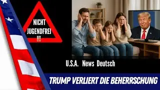 Trump trifft den Ton der Woche und verliert die Beherrschung dabei.