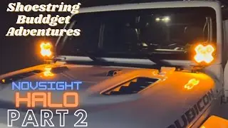 Как подключить эти 6-дюймовые фонари NOV SIGHT HALO SERIES к вспомогательным переключателям