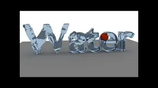 WATER TEXT ANIMATION/BLENDER VERSION2.79B.