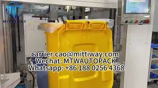 Bag Inserter machine Waste medical supplies bin bag inserter machine