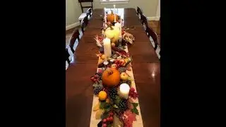 Thanksgiving Centerpiece (or Mantle decoration)