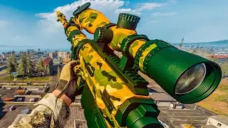 COD WARZONE BR SOLO SNIPER GAMEPLAY! (NO COMMENTARY)