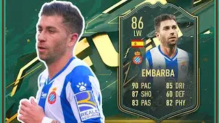 ОБЗОР ЗИМНЕЙ ЭМБАРБЫ WILDCARDS! WINTER WILDCARD 86 ОБЗОР ИГРОКА EMBARBA FIFA 22