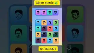 Major puzzle solution 05/10/2024