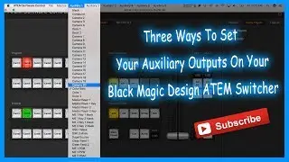 Три способа настройки дополнительных выходов &mdash; коммутатор Black Magic Design ATEM