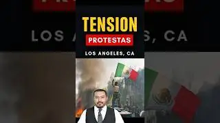 Tensi&oacute;n en Los Angeles. Protestas y Arrestos. #Protestas #Ice #Redadas #LosAngeles #California