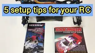 5 setup tips for your RC car